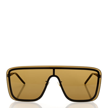 Saint Laurent Metal SL 364 Mask Sunglasses Black 2 of 7