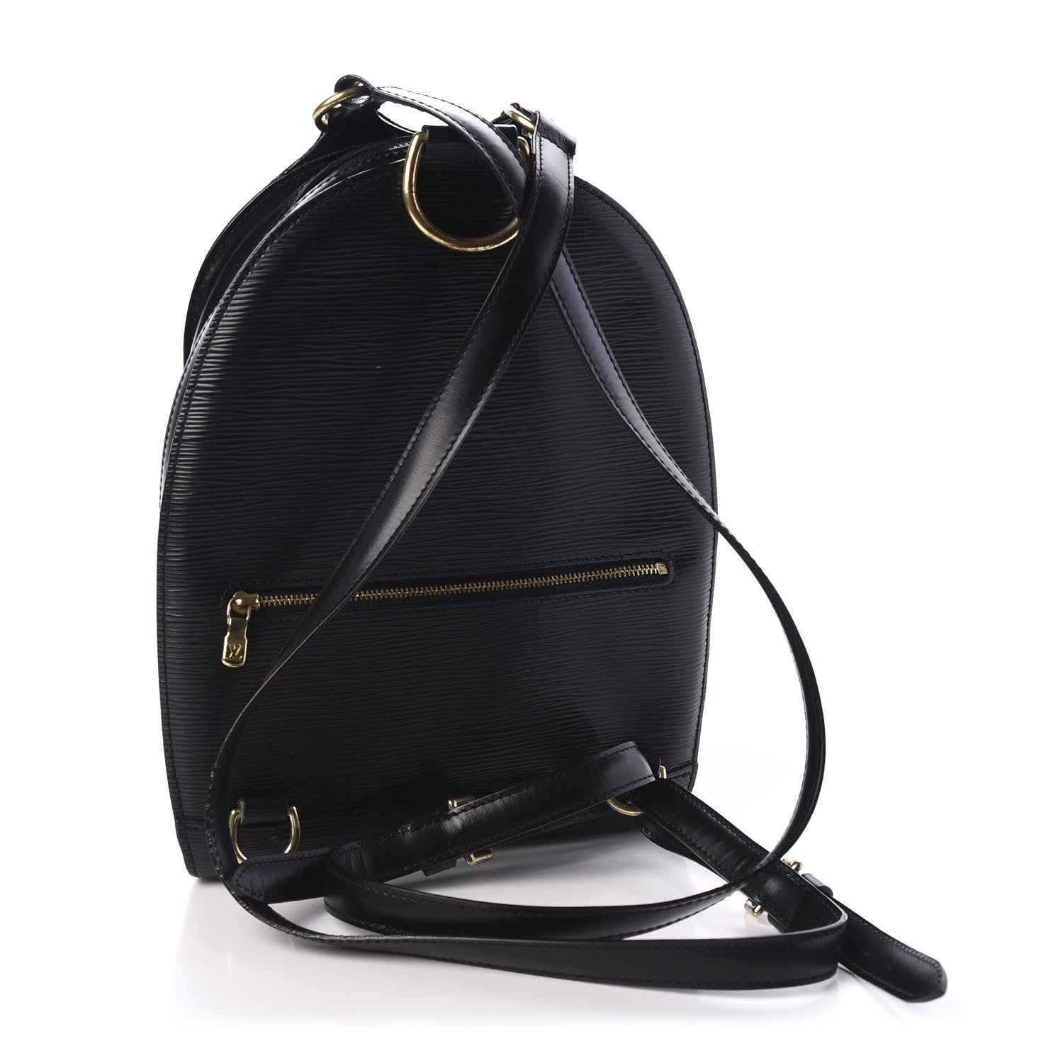 Louis Vuitton Epi Mabillon Backpack Black 2 of 9