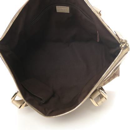 Gucci Monogram Medium Abbey Tote Off White 5 of 19