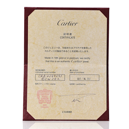 Cartier 18K Yellow Gold 3.5mm LOVE Wedding Band Ring 51 5.75 5 of 5