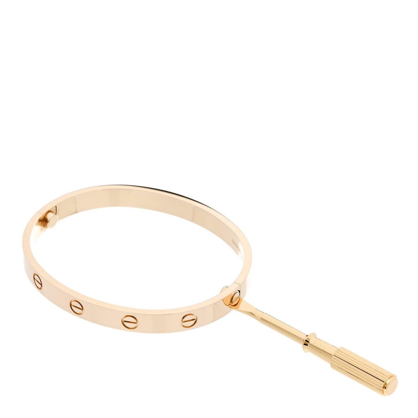 18K Yellow Gold LOVE Bracelet 17