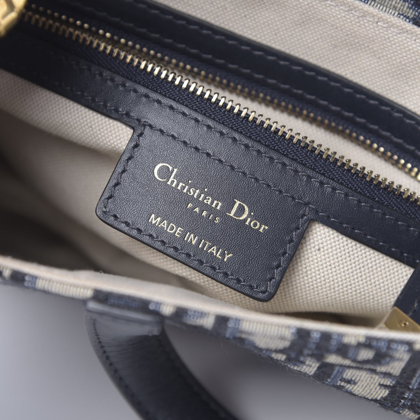 Oblique Saddle Bag Blue