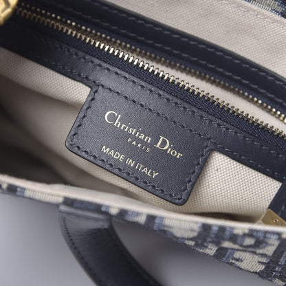 Christian Dior Oblique Saddle Bag Blue 6 of 10