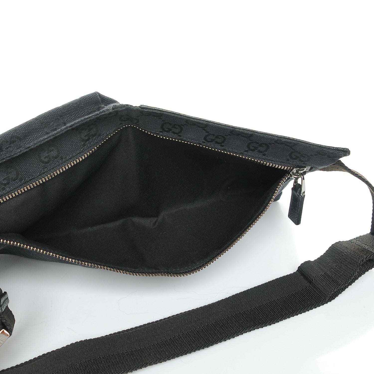 Gucci Monogram Belt Bag Black 4 of 7