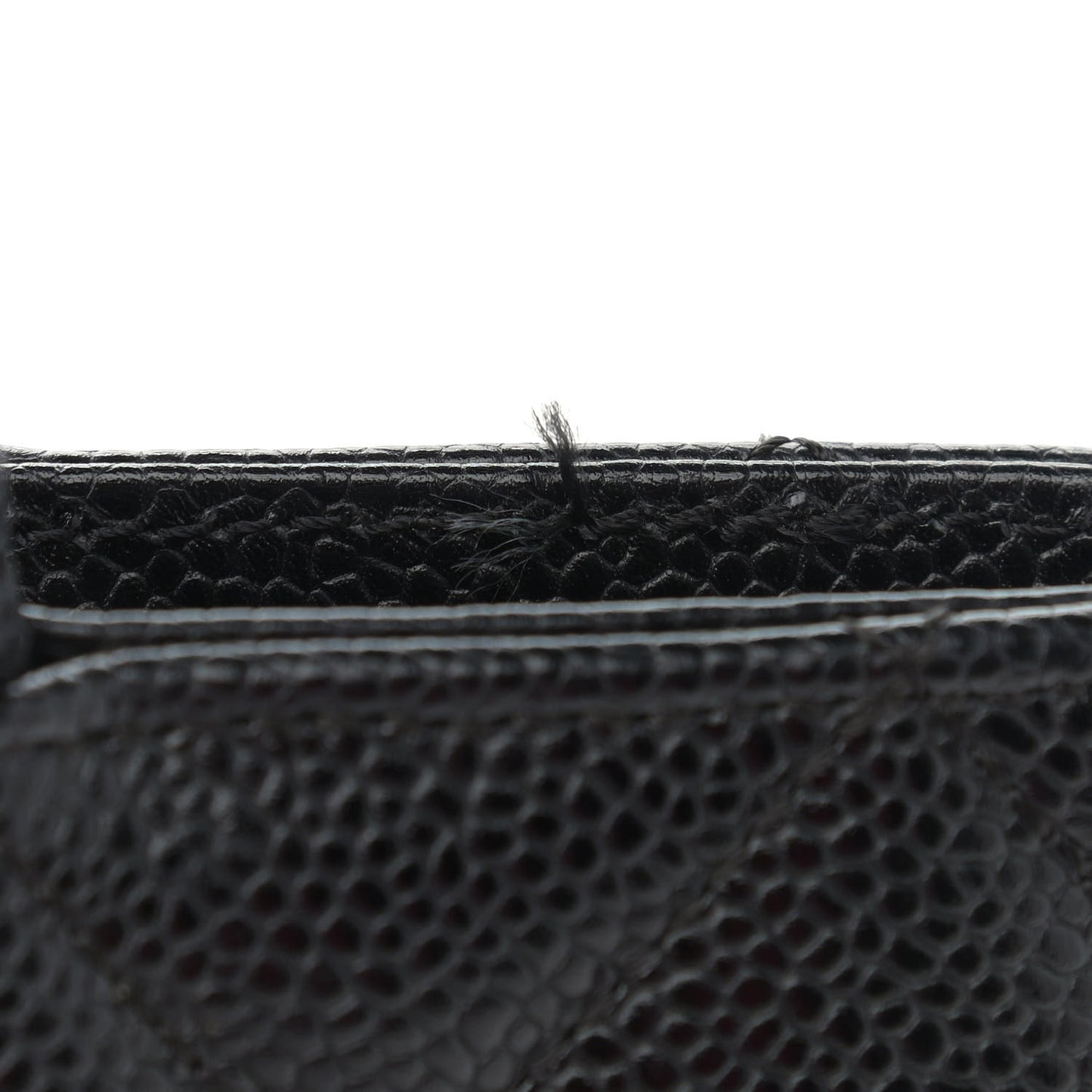 Caviar Quilted Medallion Tote Black