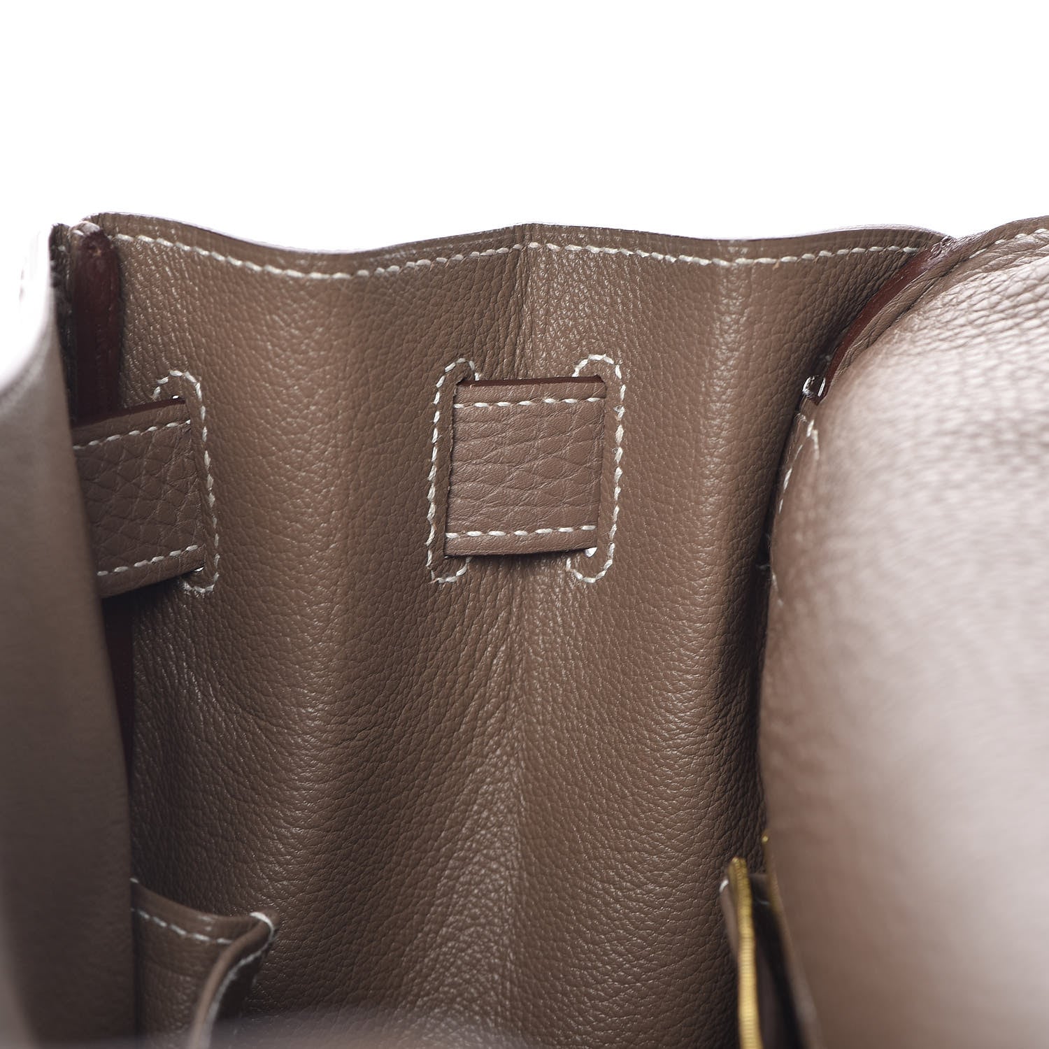 Hermes Togo Kelly Retourne 40 Etoupe 29 of 34