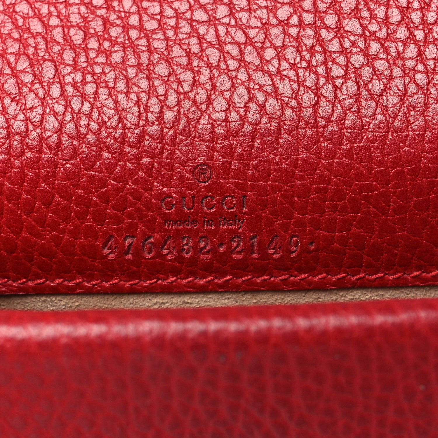 Gucci Calfskin Super Mini Dionysus Shoulder Bag Hibiscus Red 6 of 10