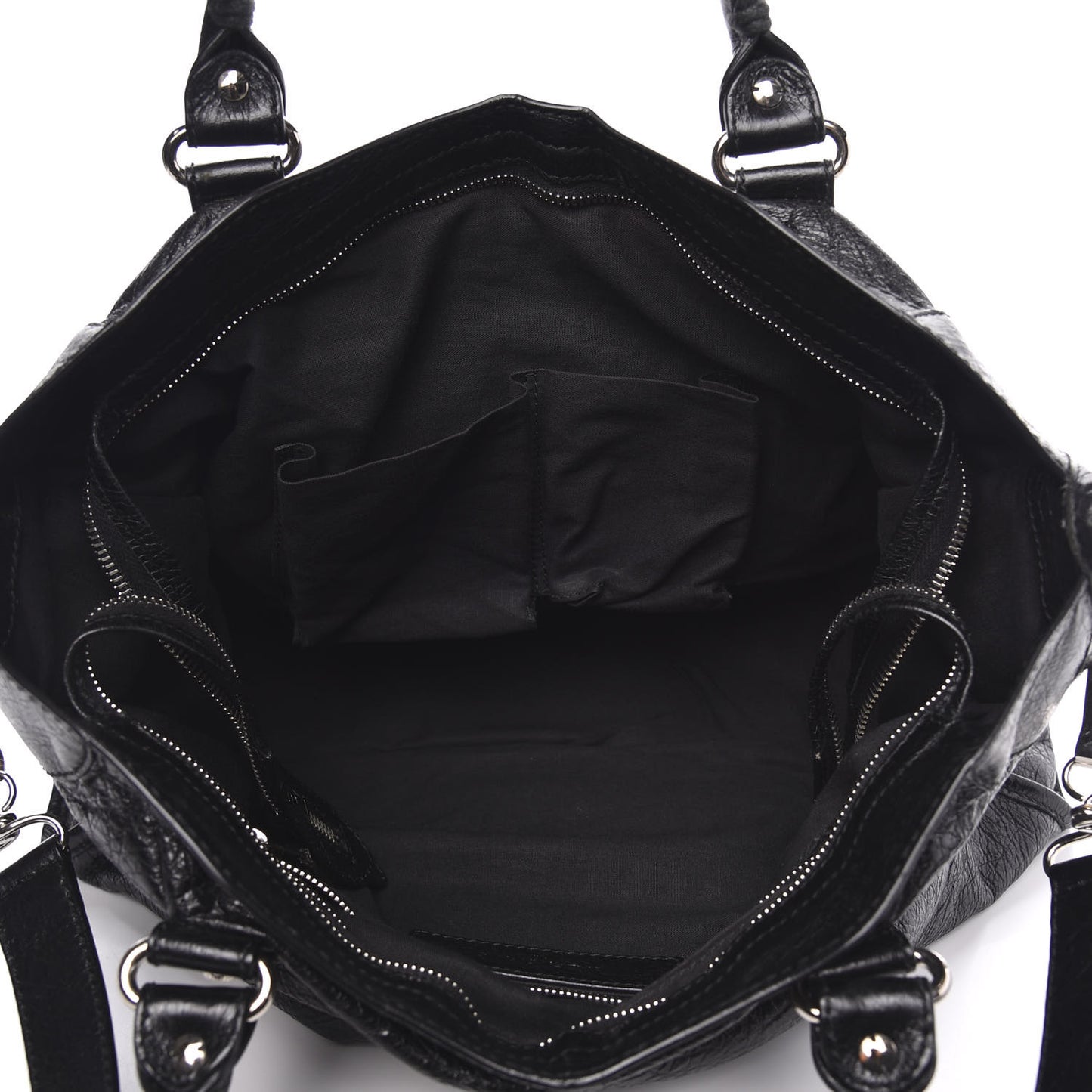Agneau Giant 12 Silver Hardware City Black