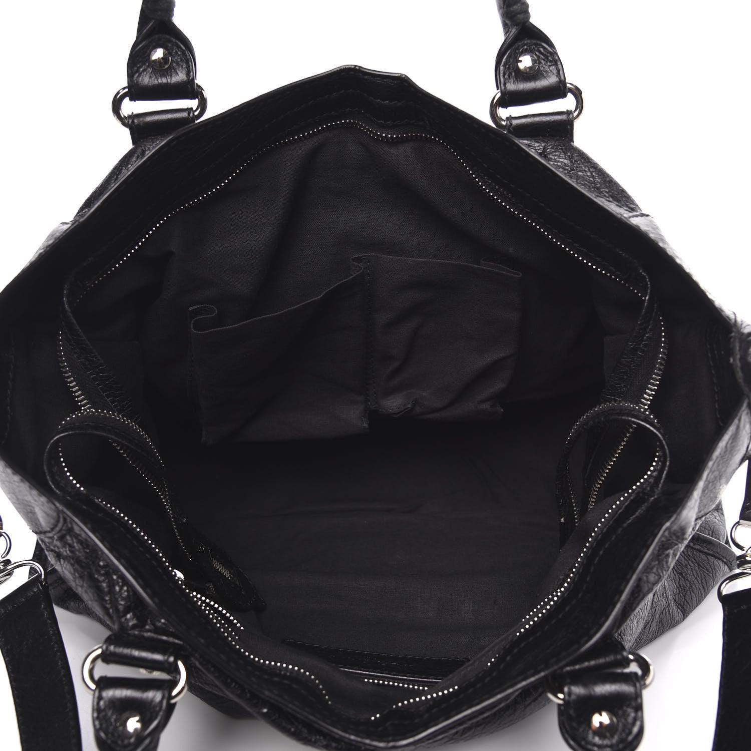 Balenciaga Agneau Giant 12 Silver Hardware City Black 5 of 9