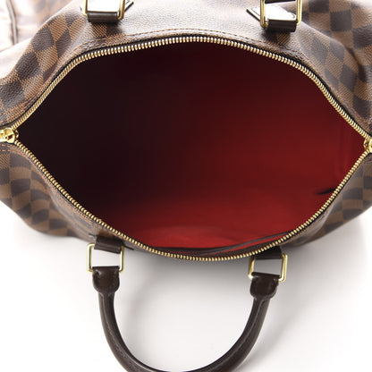 Louis Vuitton Damier Ebene Speedy Bandouliere 35 6 of 12