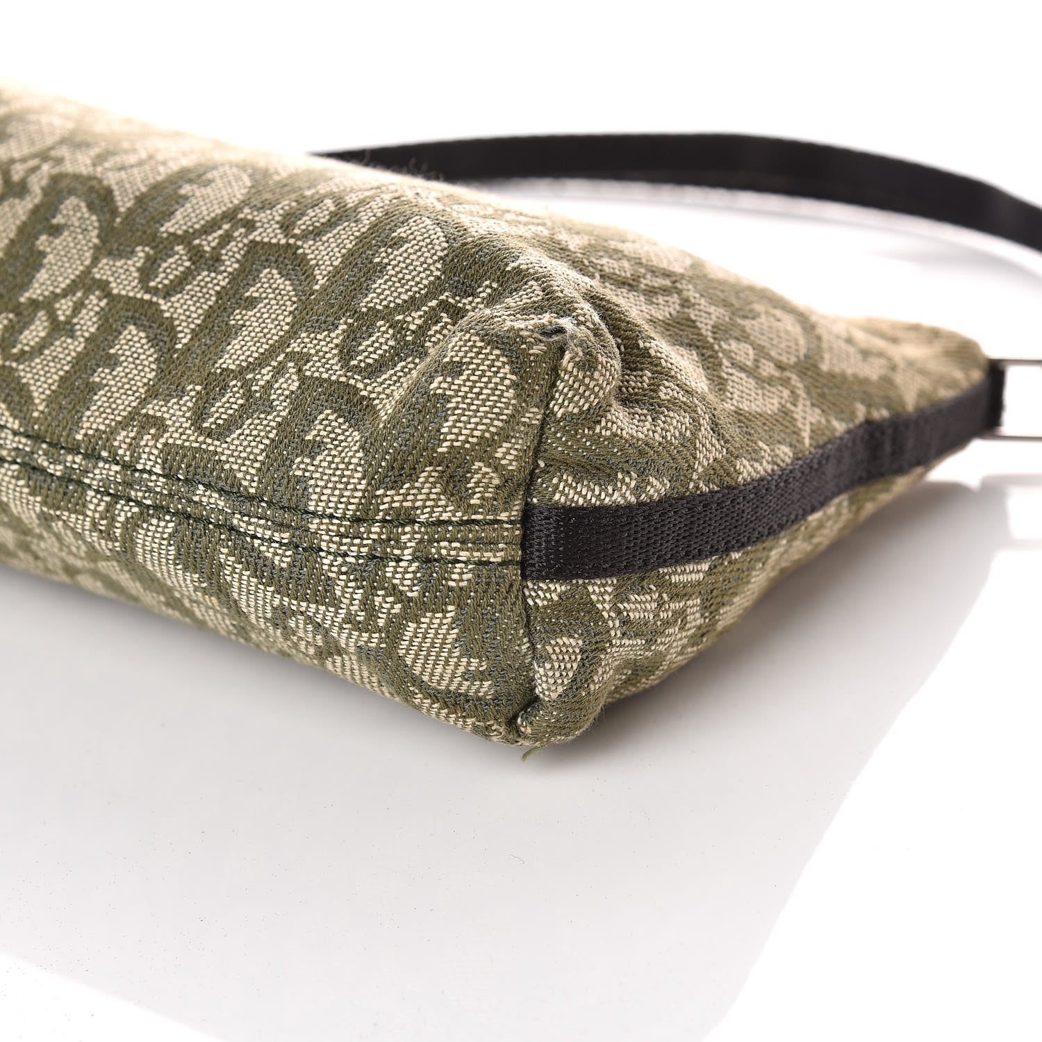 Christian Dior Monogram Shoulder Bag Pochette Green 6 of 11