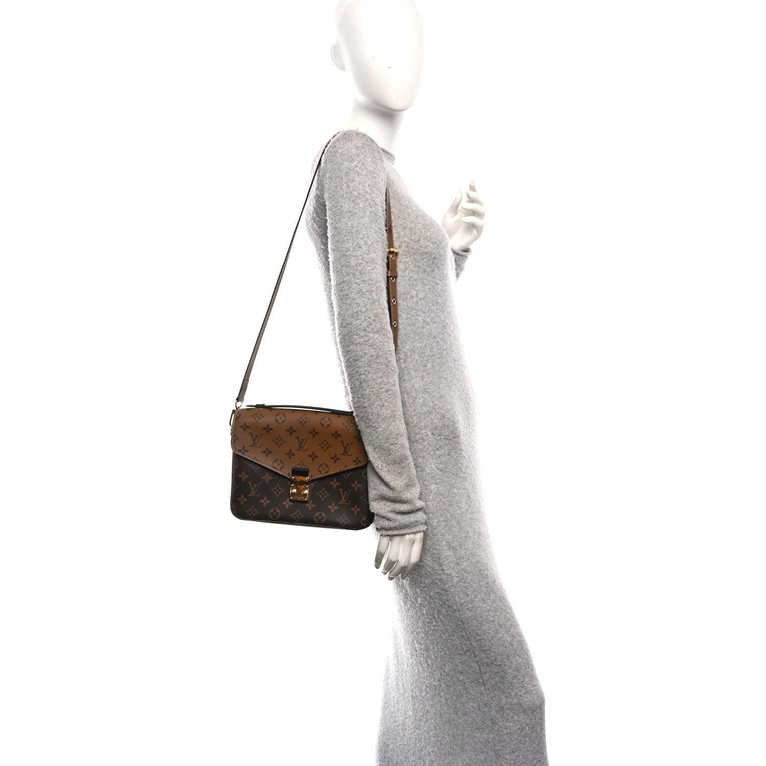 Louis Vuitton Reverse Monogram Pochette Metis 2 of 10