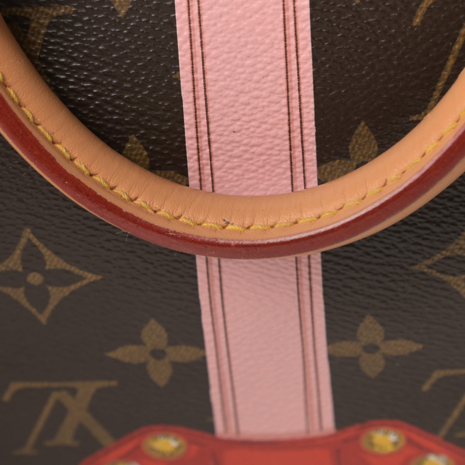 Louis Vuitton Monogram Summer Trunks Speedy Bandouliere 30 13 of 15
