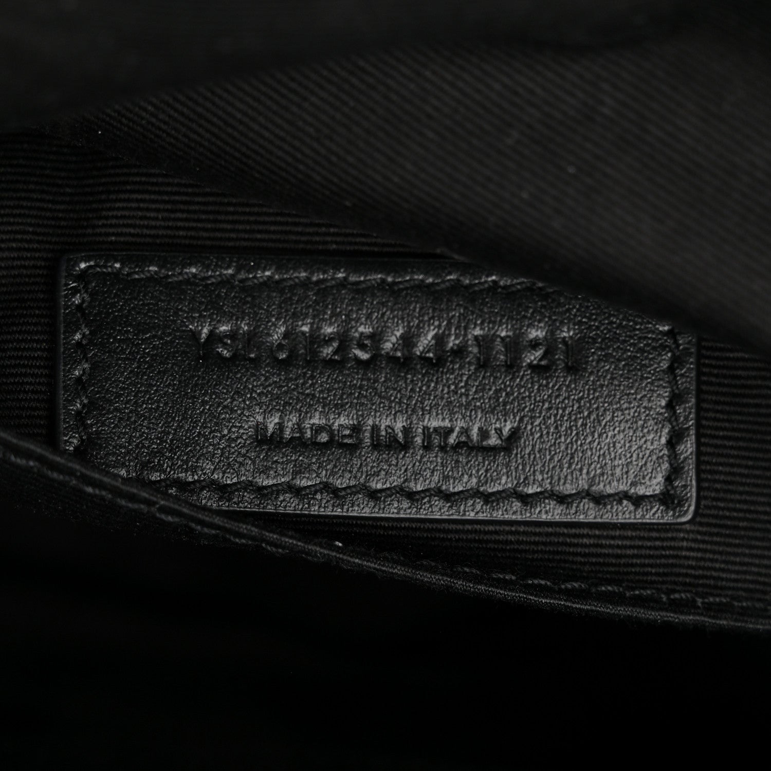 Saint Laurent SAINT LAURENT Calfskin Matelasse Monogram Lou Camera Bag Black 7 of 11