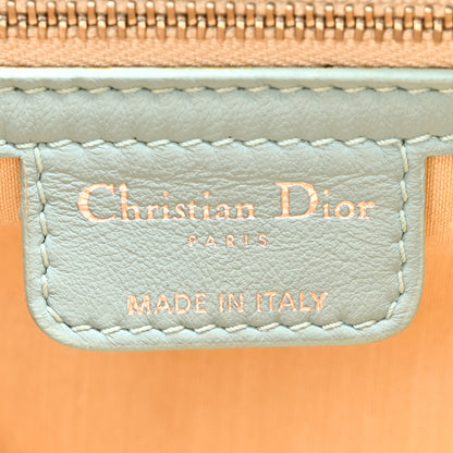 Christian Dior Canvas Floral Frame Satchel 7 of 12