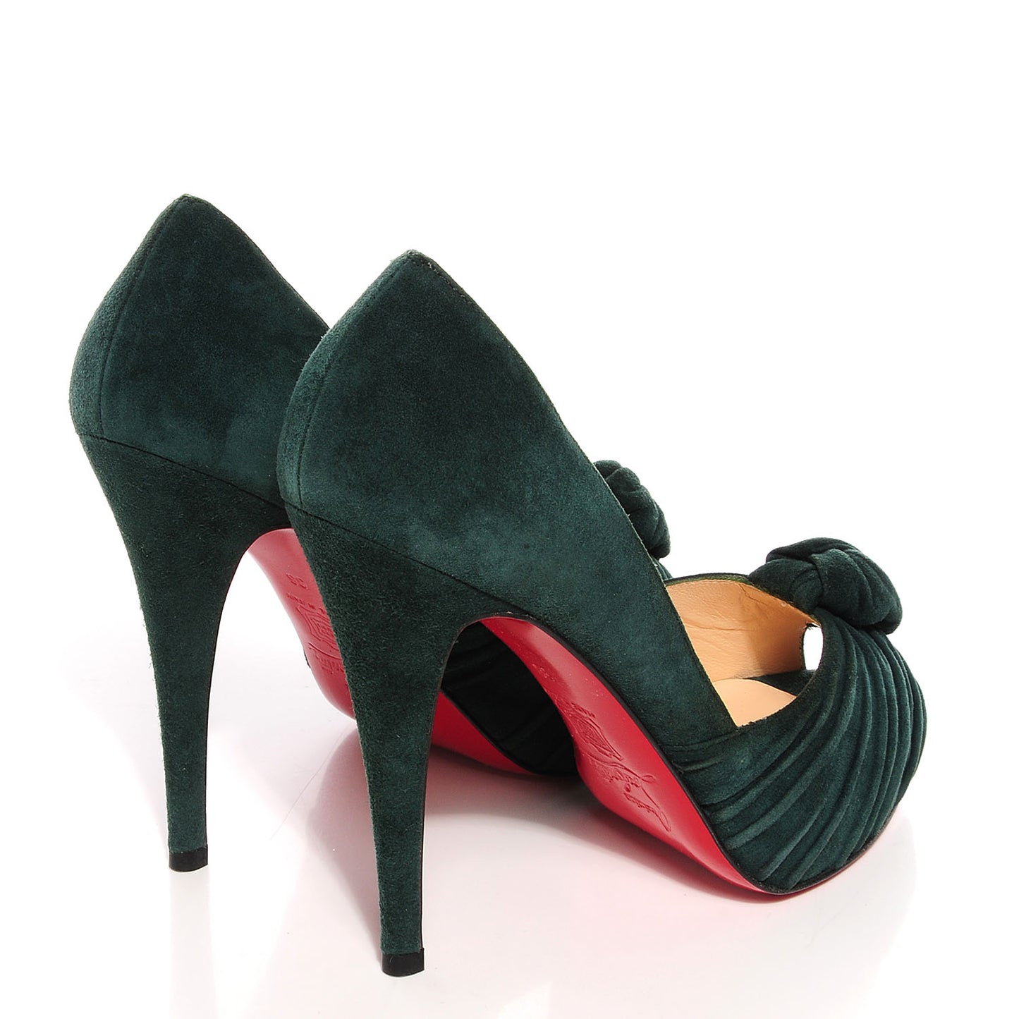 Suede Lady Gres 120 Pumps 36 Verde