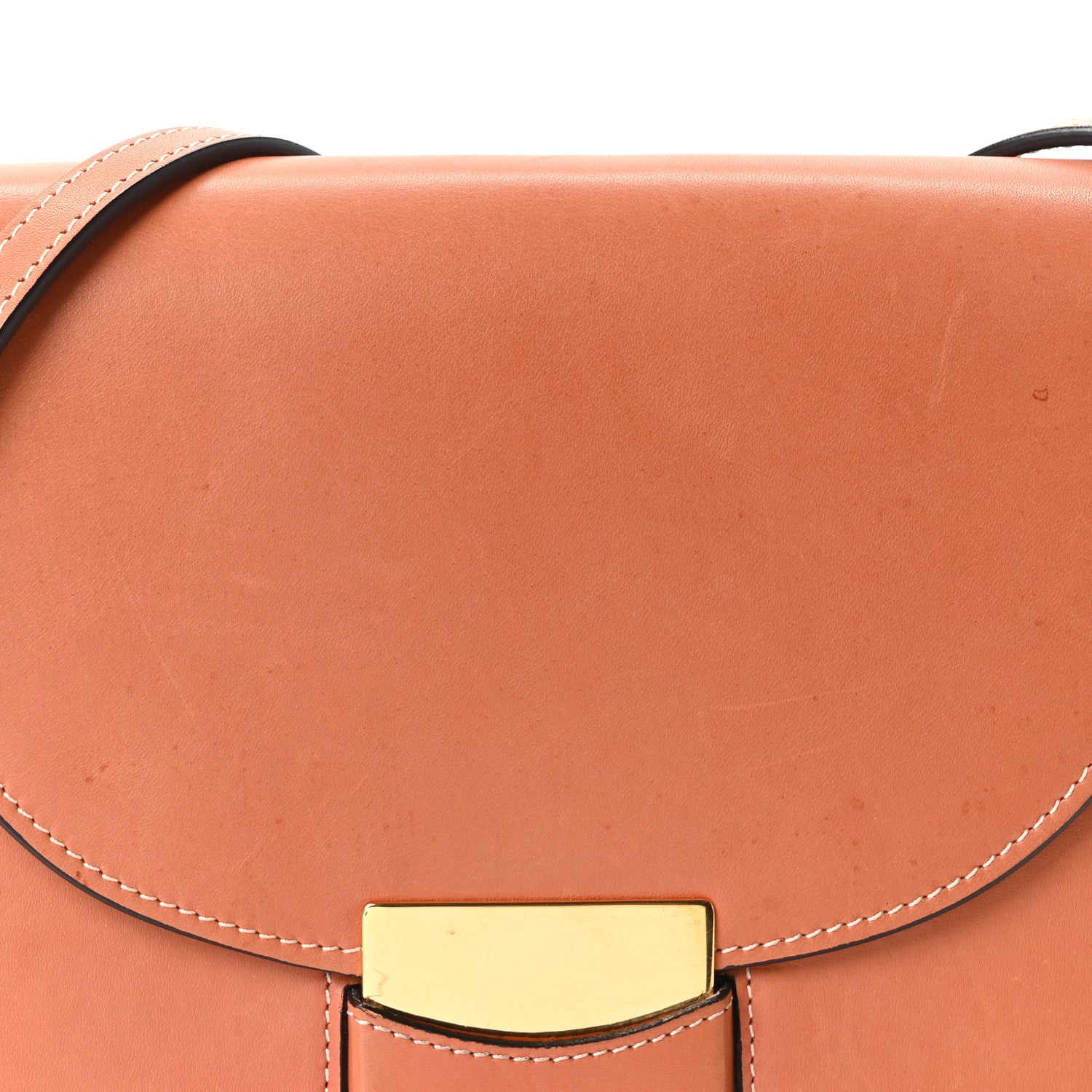 Celine Supersoft Calfskin Small Trotteur Terracotta 8 of 10