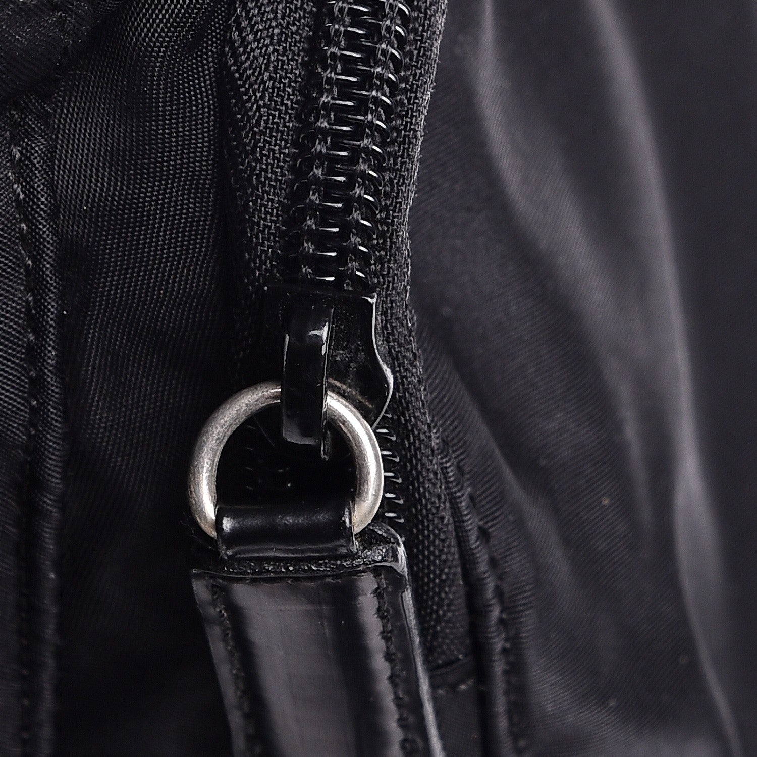 Prada Nylon Vela Messenger Bag Black 15 of 18