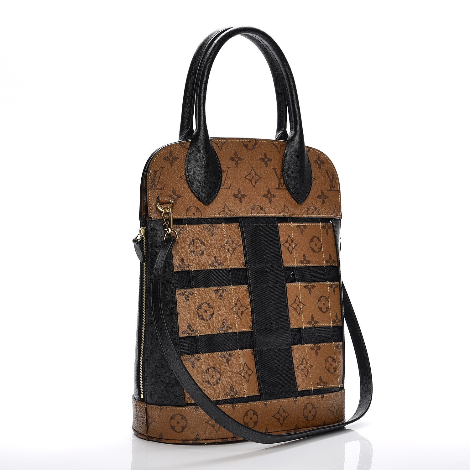 Louis Vuitton Reverse Monogram Tressage Tote 4 of 7