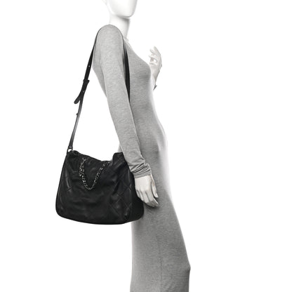 Chanel Lambskin Ultimate Soft Hobo  Black 2 of 10