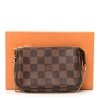 Louis Vuitton Damier Ebene Mini Pochette Accessories 7 of 7