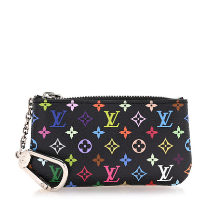Louis Vuitton LV X TM Monogram Multicolor Key Pouch Black 1 of 7