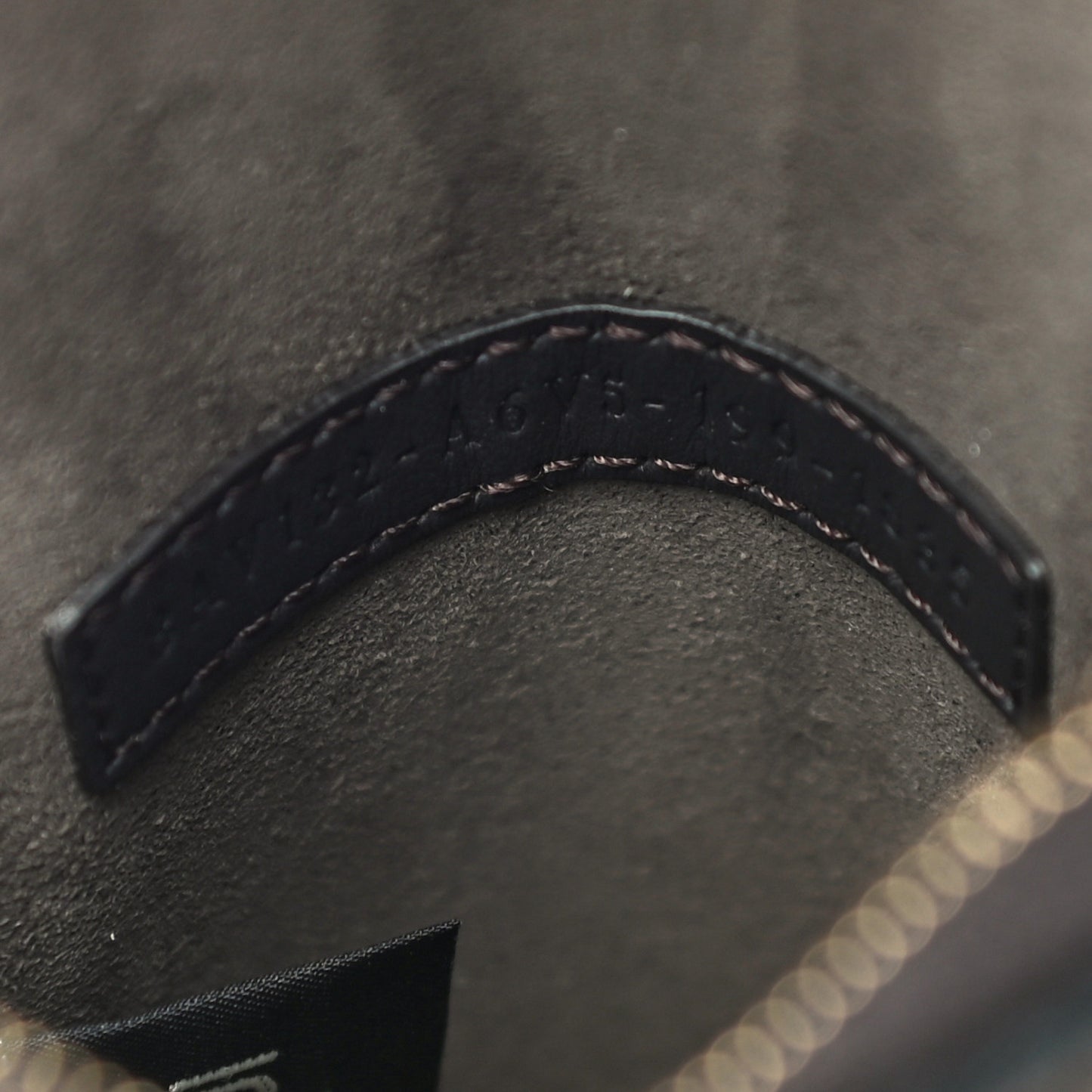 Fabric Jacquard FF 1974 Cell Pocket Strap You Case Tobacco Moro Black