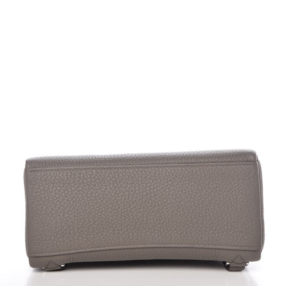 Hermes Taurillon Clemence Kelly Ado Backpack Etain 6 of 25
