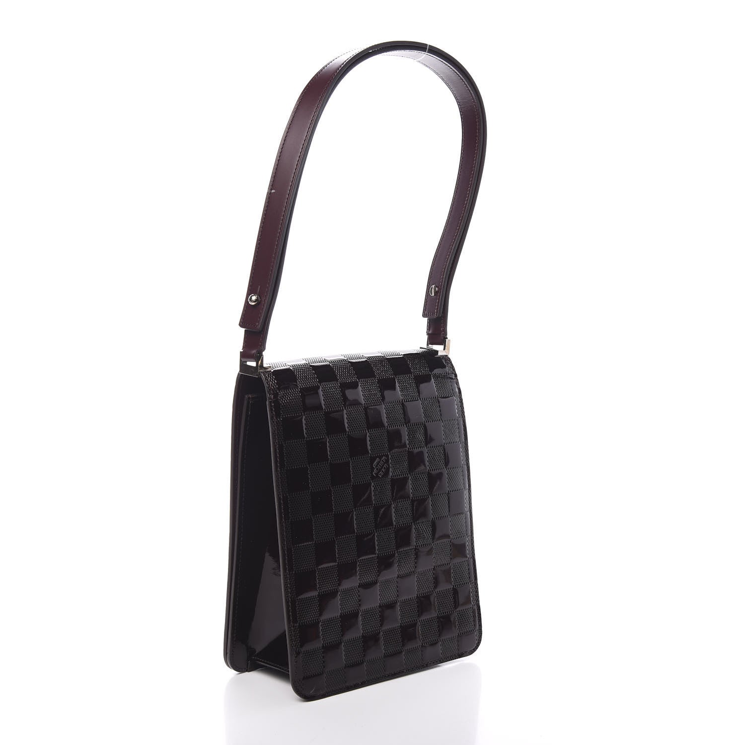 Louis Vuitton Damier Vernis Club Bag Carmine 2 of 12
