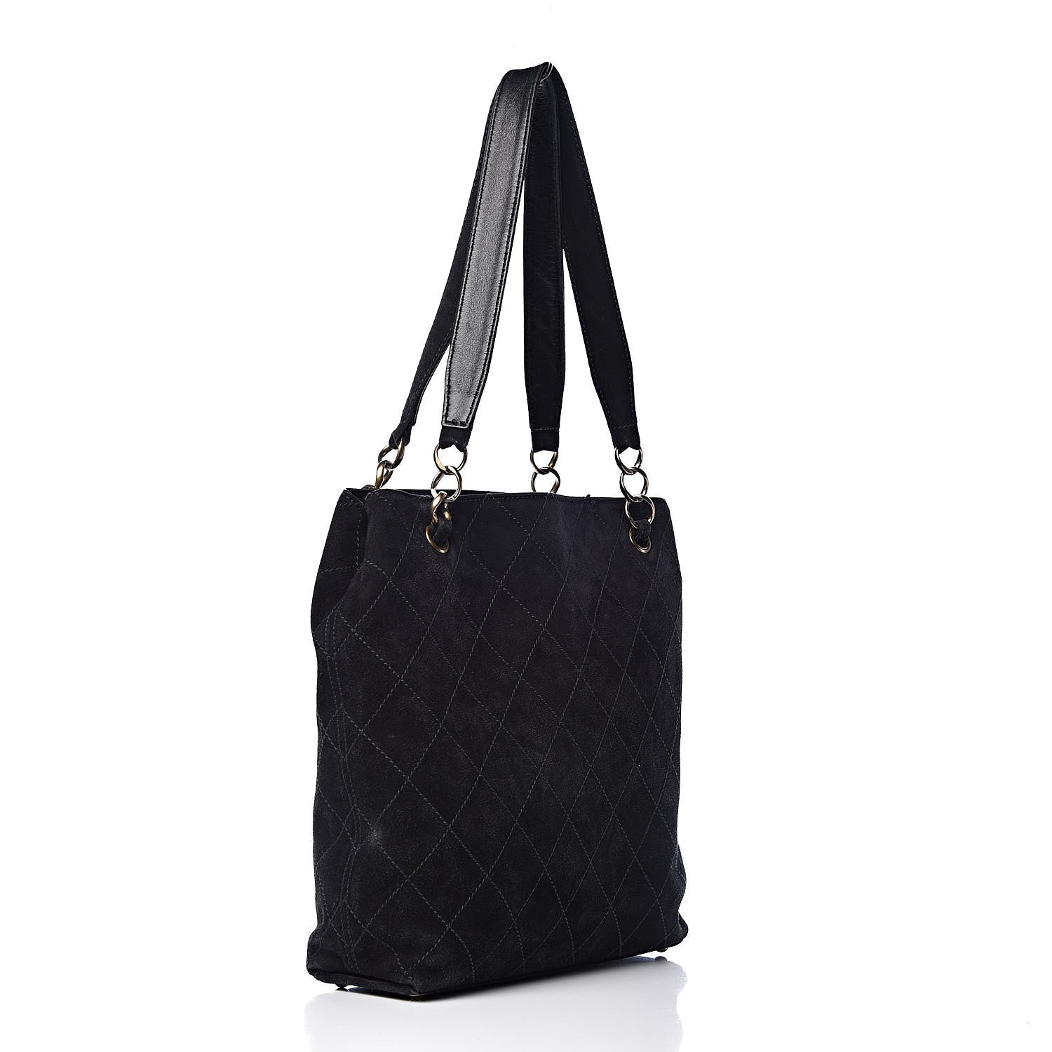 Chanel Iridescent Caviar Quilted Tote Black 3 of 16