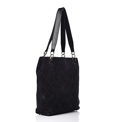 Chanel Iridescent Caviar Quilted Tote Black 3 of 16