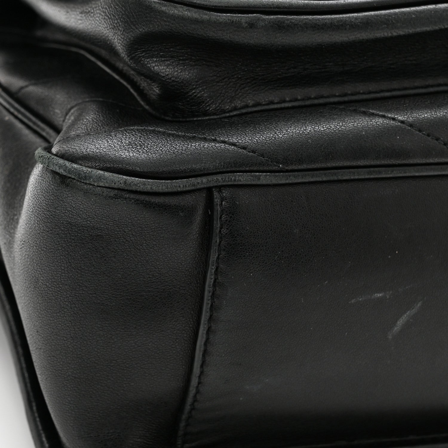 Saint Laurent Lambskin Matelasse Monogram Medium Niki Chain Satchel Black 15 of 15