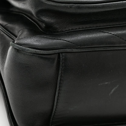 Saint Laurent Lambskin Matelasse Monogram Medium Niki Chain Satchel Black 15 of 15
