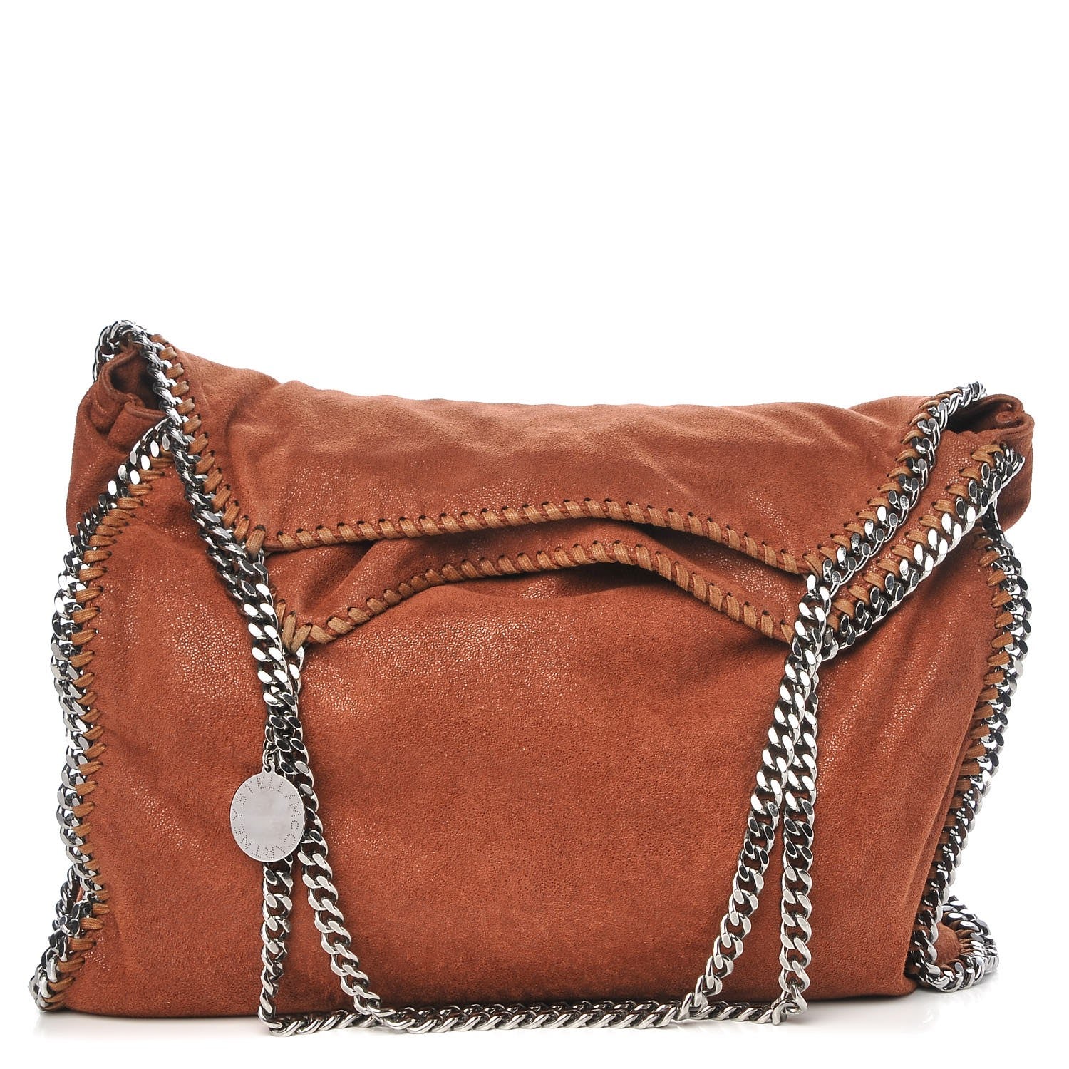 Stella McCartney Shaggy Deer Big Falabella Tote Brown 1 of 9