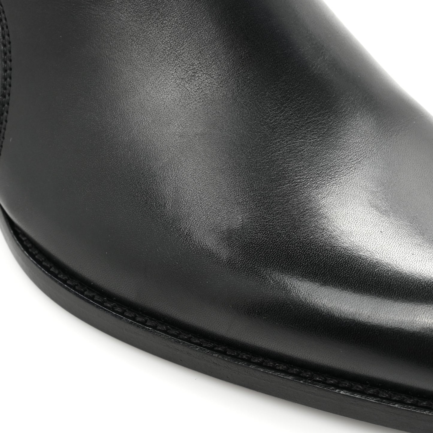 Calfskin Wyatt 30 Jodhpur Boots 42 Black