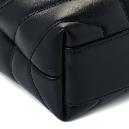 Saint Laurent Calfskin Y Quilted Monogram Toy Loulou Crossbody Bag Black 10 of 12