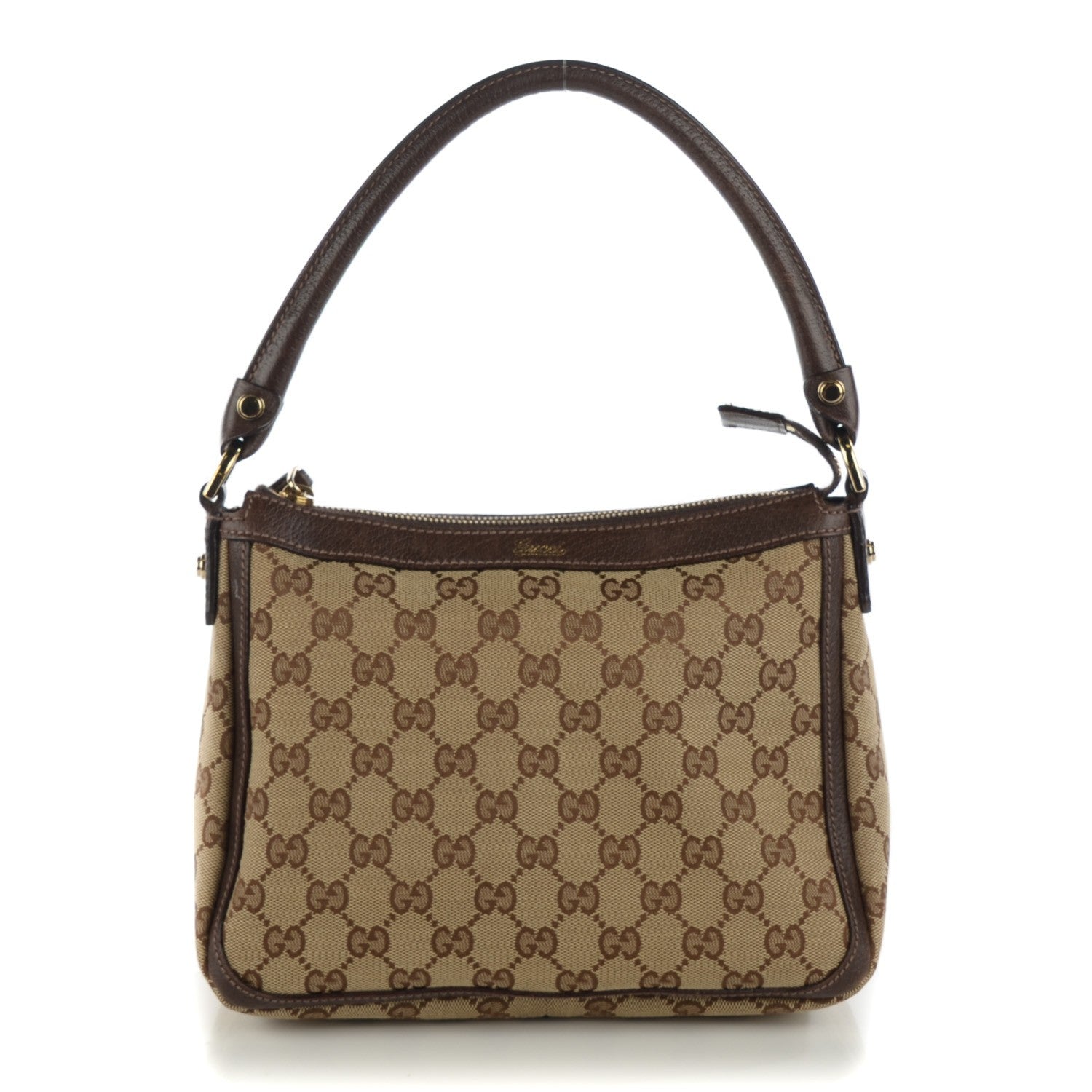 Gucci Monogram Abbey Shoulder Bag Dark Brown 1 of 7
