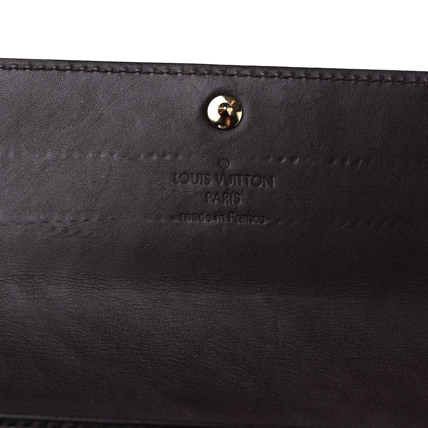 Louis Vuitton LOUIS VUITTON Vernis Sarah Wallet Rouge Fauviste 6 of 14