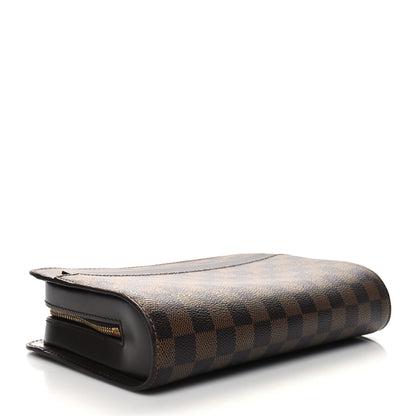 Louis Vuitton Damier Ebene Pochette Saint Louis Clutch 4 of 9