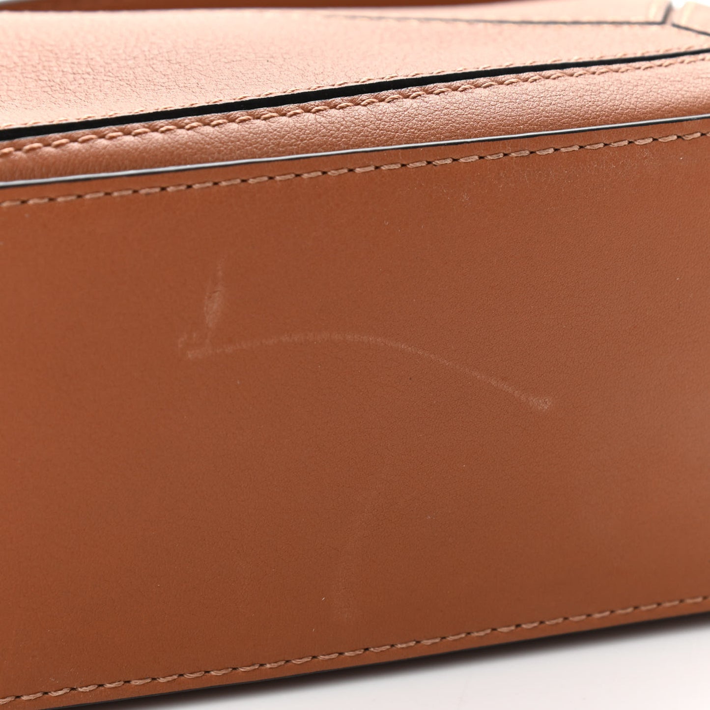 Calfskin Mini Puzzle Bag Tan