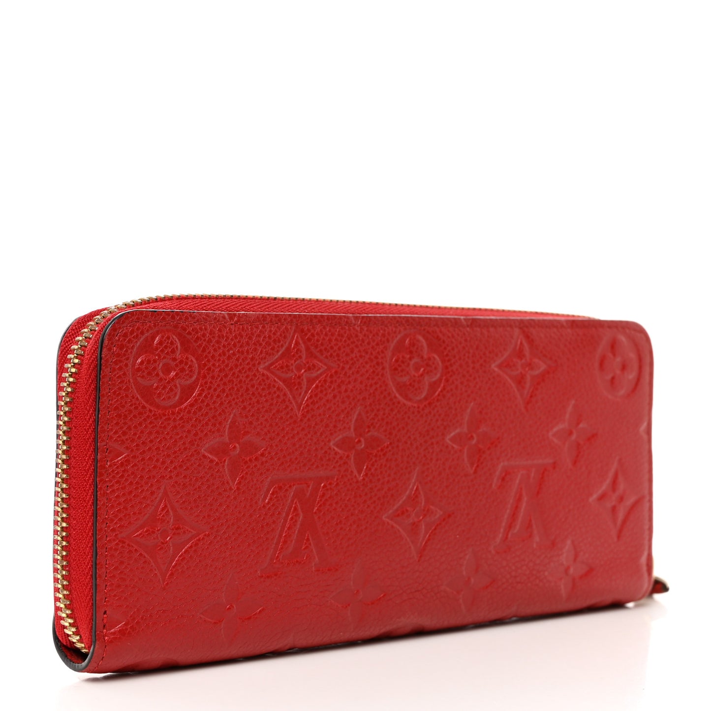 LOUIS VUITTON Empreinte Clemence Wallet Scarlet