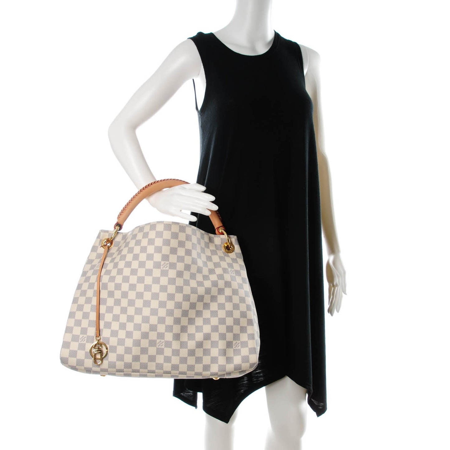 Damier Azur Artsy MM
