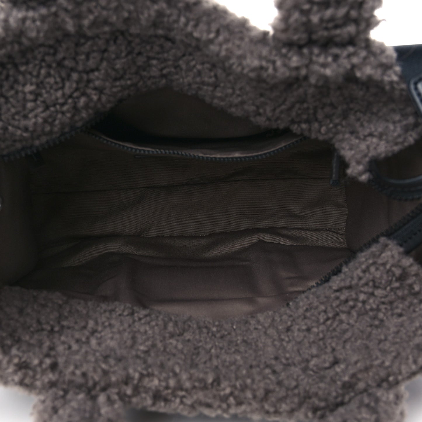 Polyester Cotton The Teddy Traveler Tote Bag Grey