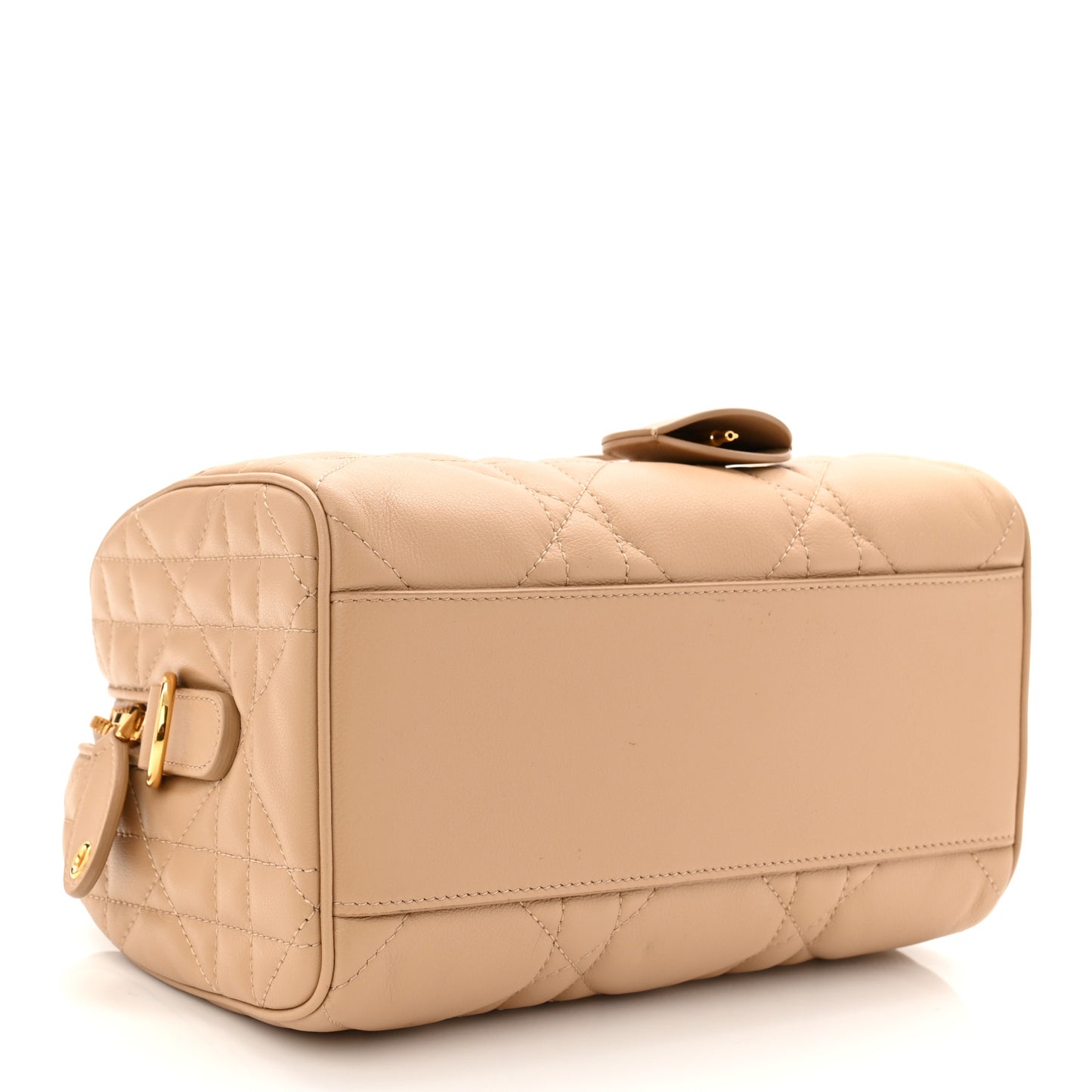 Calfskin Macrocannage Groove 20 Bag Biscuit