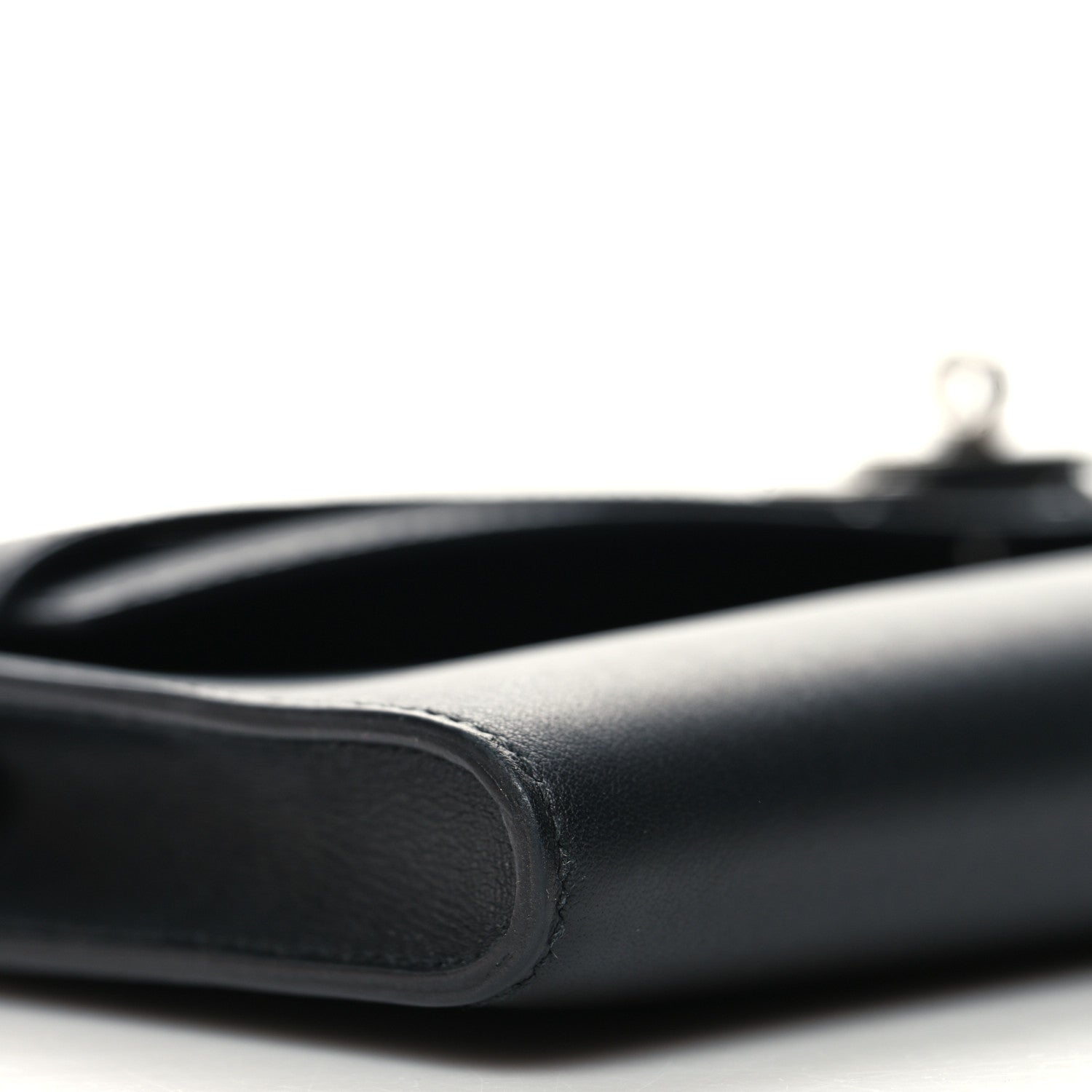 Hermes Swift Kelly Cut Clutch Pochette Black 8 of 10