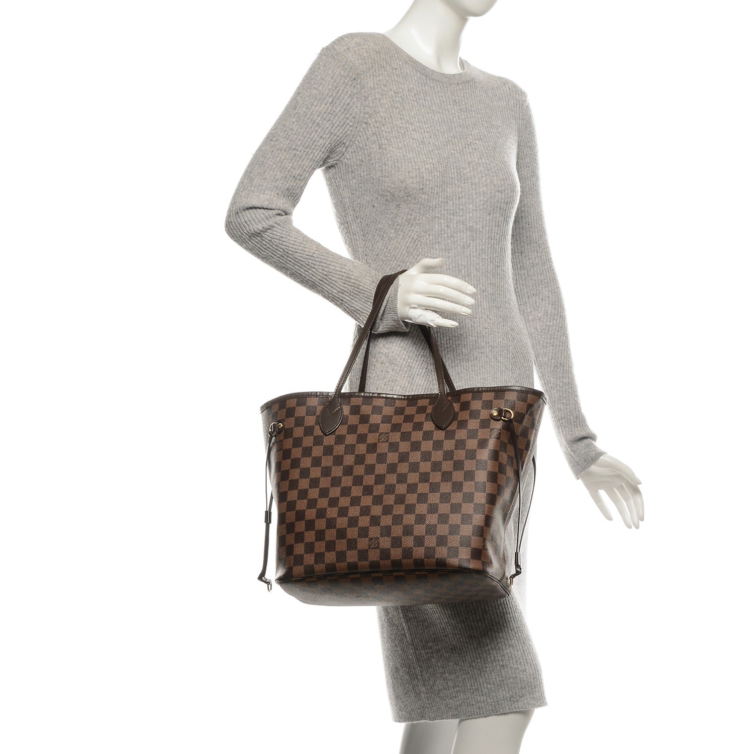 Louis Vuitton Damier Ebene Neverfull MM 2 of 6