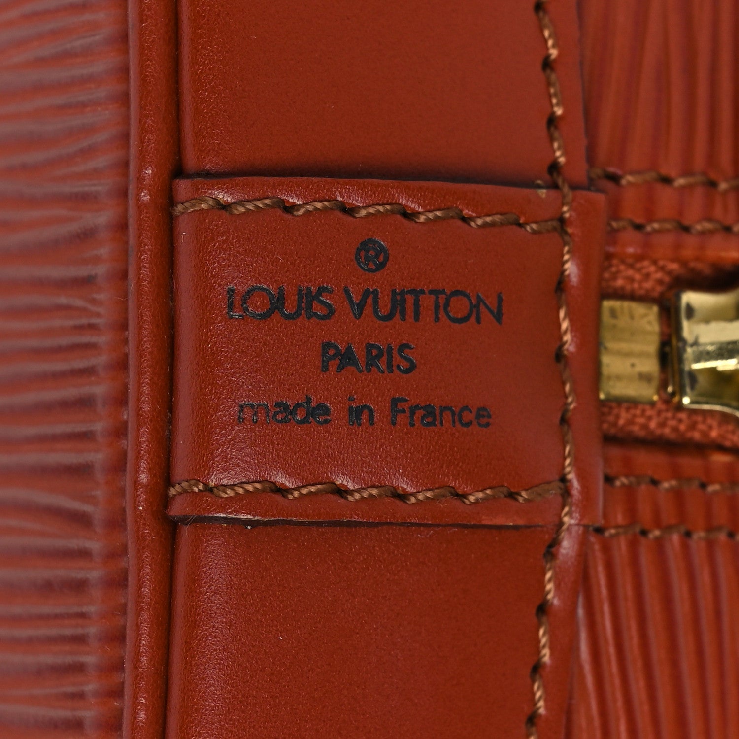 Louis Vuitton Epi Alma PM Kenyan Fawn 6 of 9
