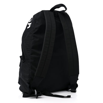 Balenciaga Sport Nylon Logo Embroidered S Wheel Backpack Black 3 of 8