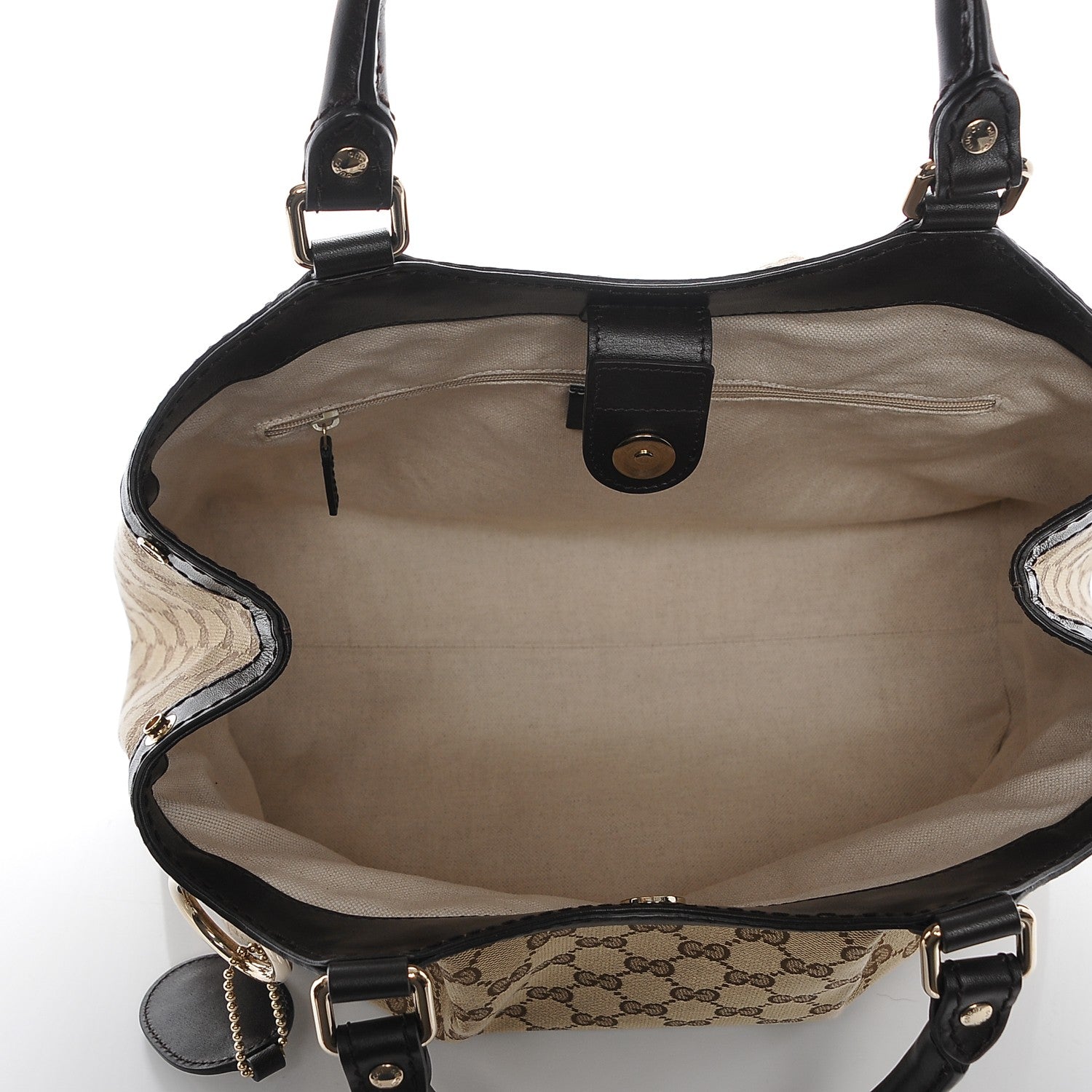Gucci Monogram Medium Sukey Tote Dark Brown 5 of 7