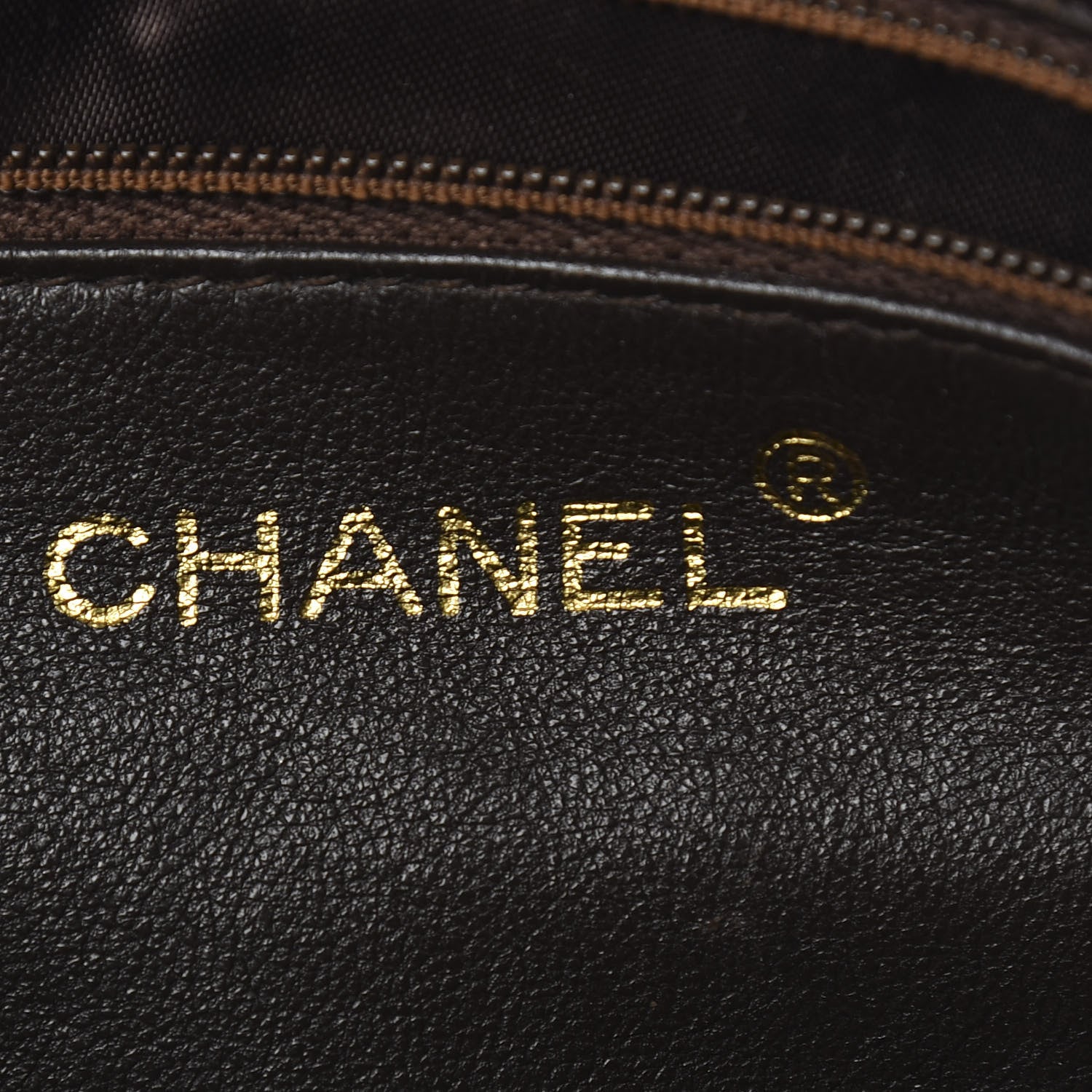 Chanel Lambskin Quilted Camera Case Brown 6 of 11